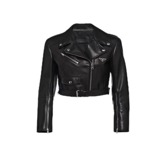 Prada Nappa leather biker jacket