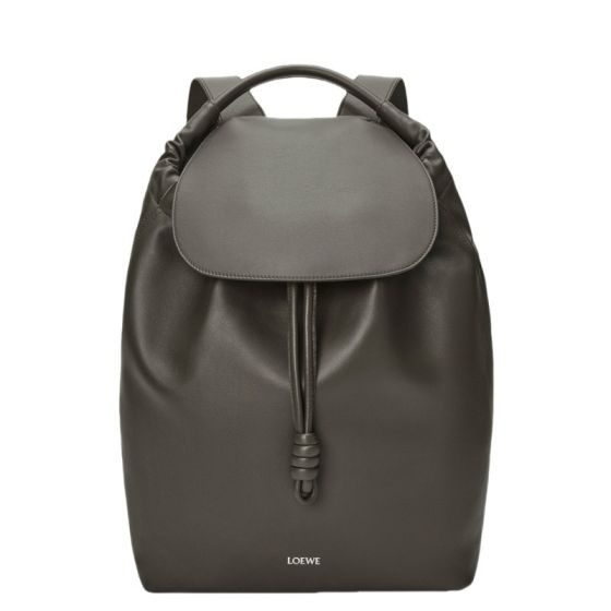LOEWE Flamenco backpack in shiny supple calfskin