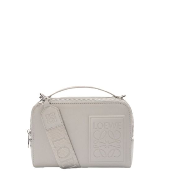 LOEWE Mini crossbody camera bag in satin calfskin