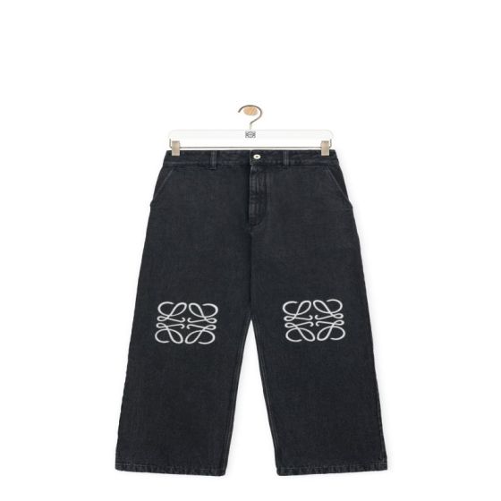 LOEWE Anagram baggy jeans in denim