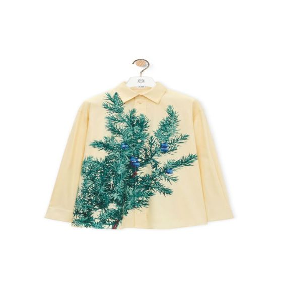 LOEWE Shirt in cotton and silk