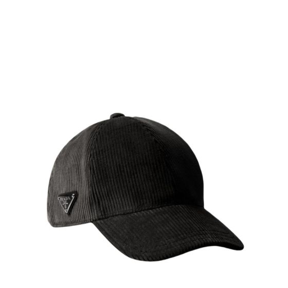 Prada Corduroy baseball cap