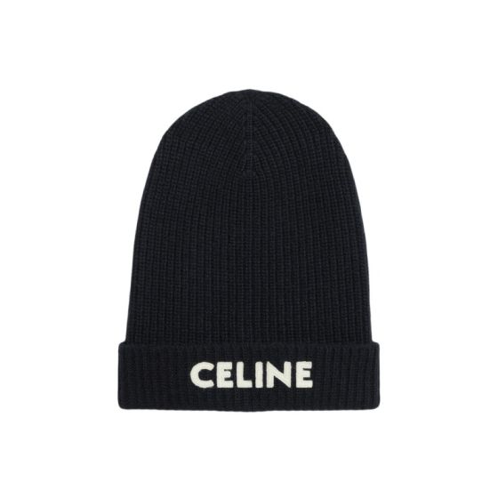 CELINE BEANIE IN RIBBED WOOL