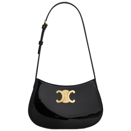 Celine MEDIUM TILLY BAG IN PATENT CALFSKIN