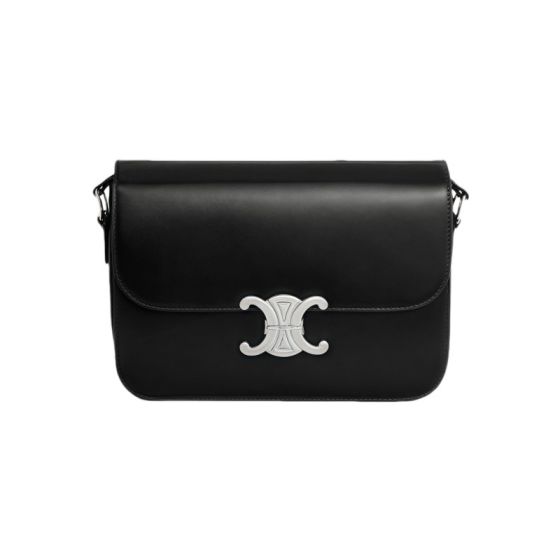 Celine CLASSIQUE TRIOMPHE BAG in shiny calfskin