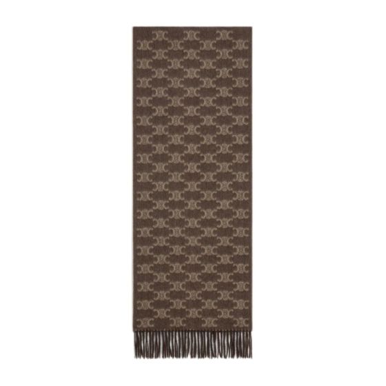 Celine scarf in monogram cashmere