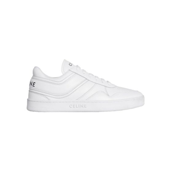 CELINE TRAINER LOW LACE-UP SNEAKER in CALFSKIN