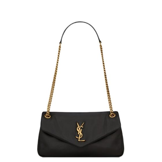 YSL CALYPSO small in plunged lambskin