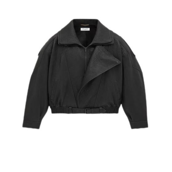 YSL BOMBER JACKET IN LAMBSKIN
