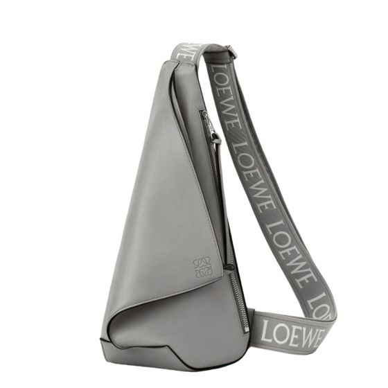 LOEWE Anton sling in supple smooth calf and jacquard