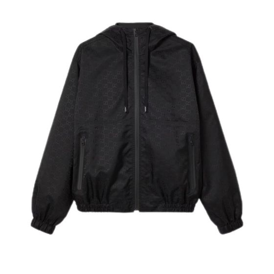 Gucci Lightweight GG nylon jacquard jacket