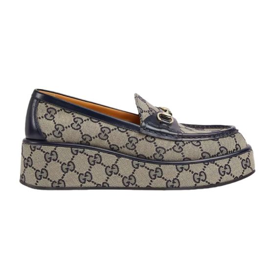 Gucci Women's Horsebit wedge loafer
