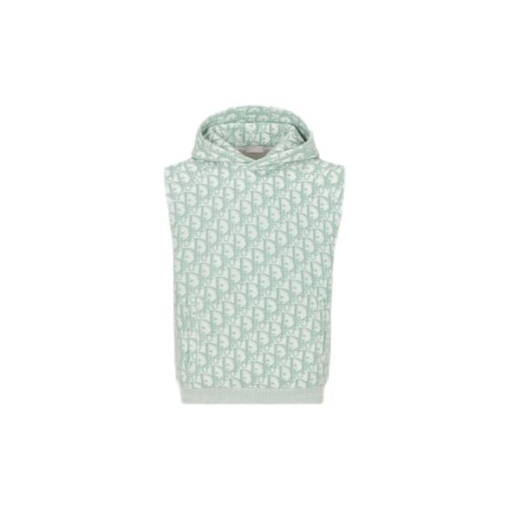 Dior Oblique Sleeveless Hooded Sweatshirt