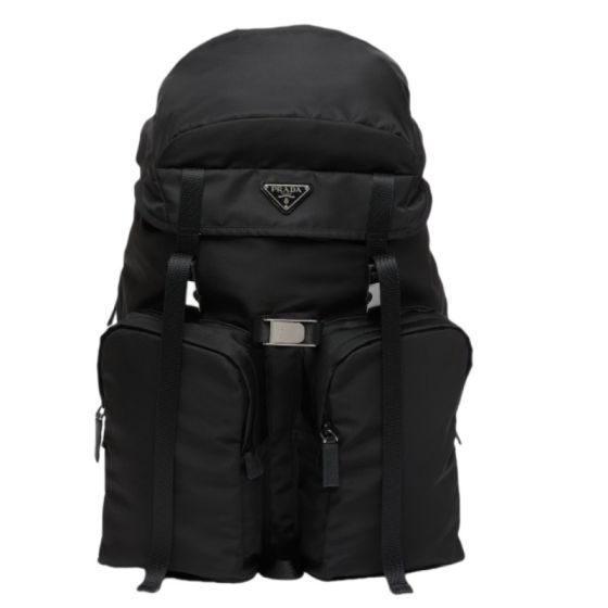 Prada Re-Nylon and Saffiano leather backpack