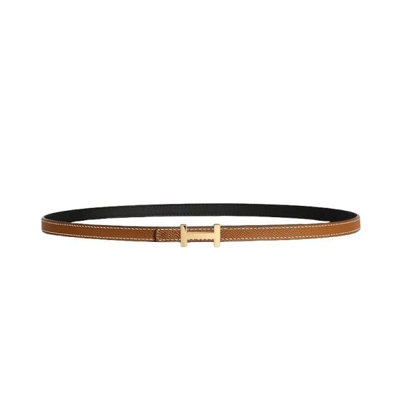 Hermès Maillon H belt buckle & Reversible leather strap 13 mm