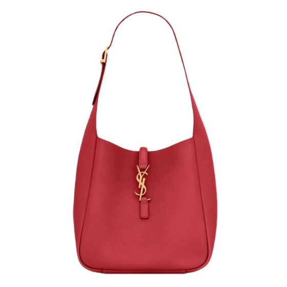 YSL LE 5 À 7 supple small IN GRAINED LEATHER