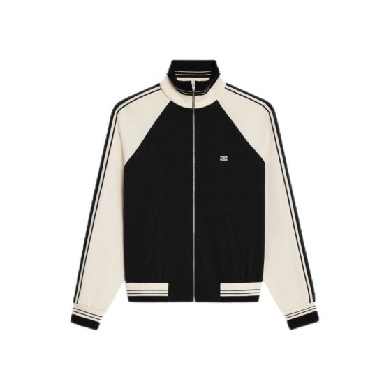 Celine tracksuit jacket in double face jersey