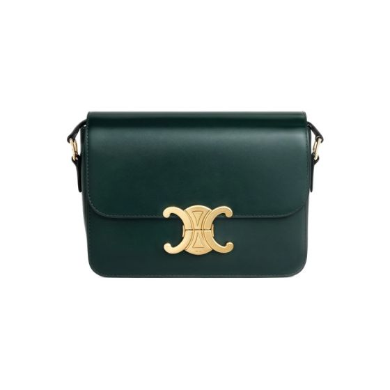 Celine TEEN TRIOMPHE BAG IN SHINY CALFSKIN
