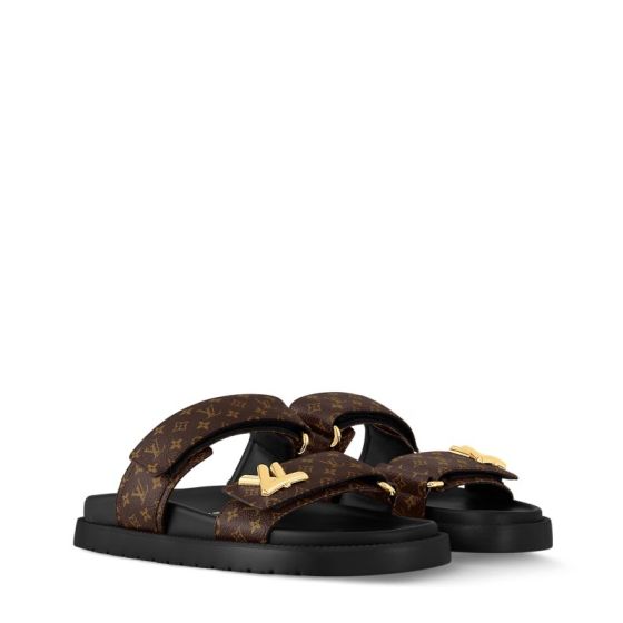 LV Sunset Flat Comfort Mule