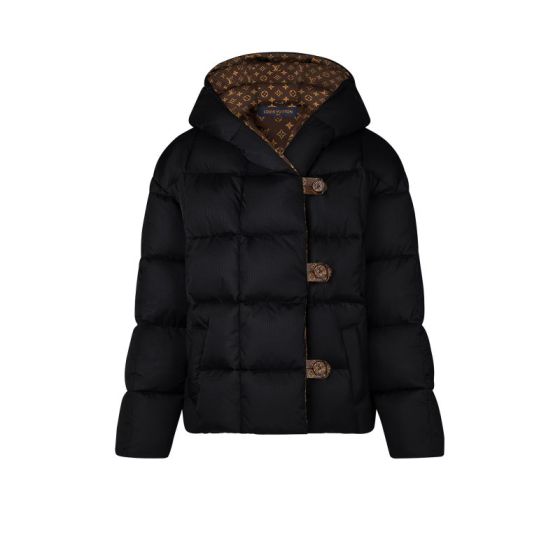 LV Long-Sleeved Pillow Puffer Jacket