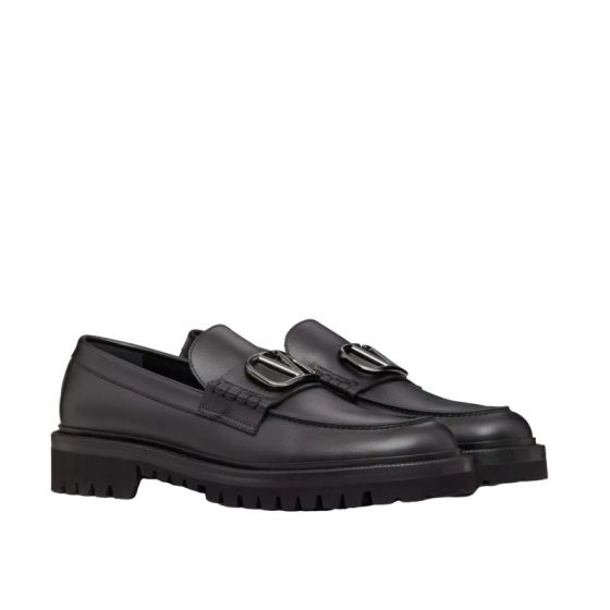 Valentino VLOGO SIGNATURE CALFSKIN LOAFER