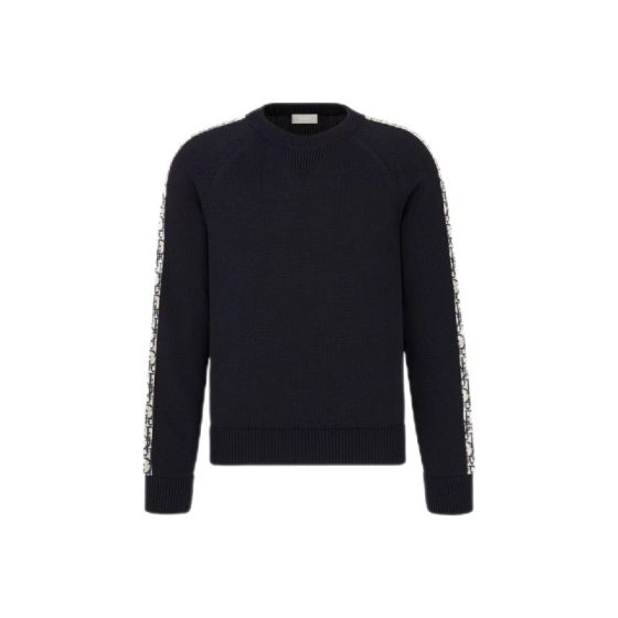 Sweater with Dior Oblique Inserts