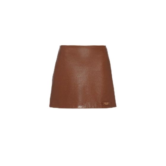 Prada Nappa leather skirt