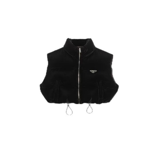 Prada Velvet down vest