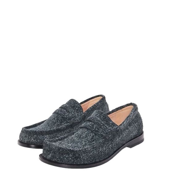 LOEWE Campo loafer in brushed suede