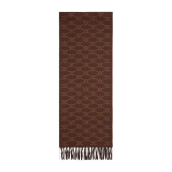 Celine scarf in monogram cashmere