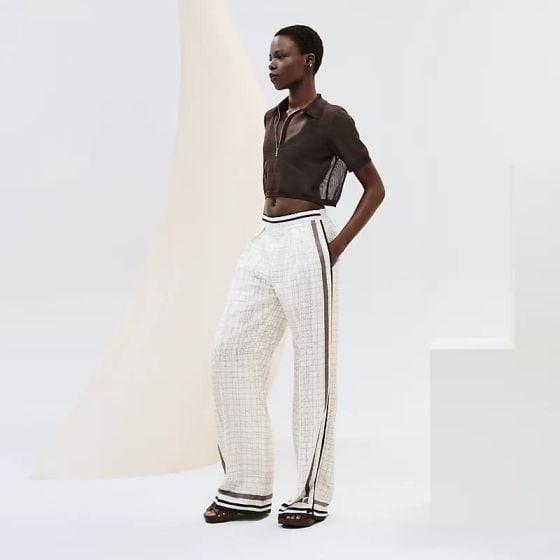 Hermès "Coaching Deja Vu" pants