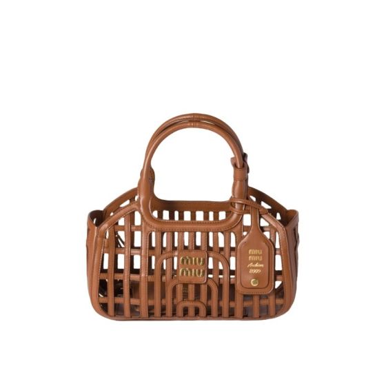 MIU MIU Leather basket