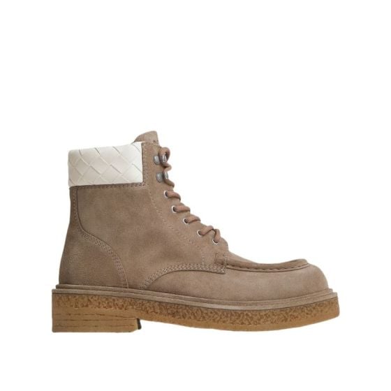 Bottega Veneta Haddock Lace-Up Ankle Boot