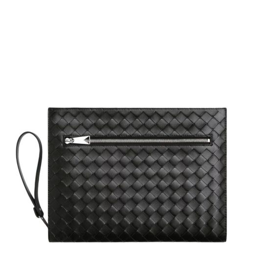 Bottega Veneta Intrecciato Document Case With Wristlet