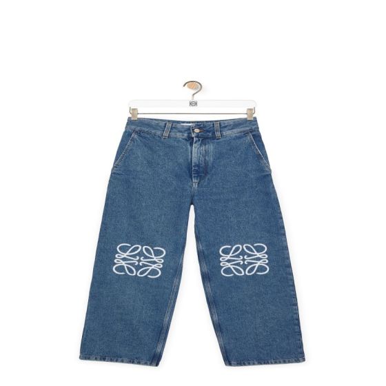 LOEWE Anagram baggy jeans in denim