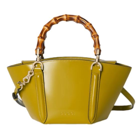 Gucci Mini bamboo top handle tote bag