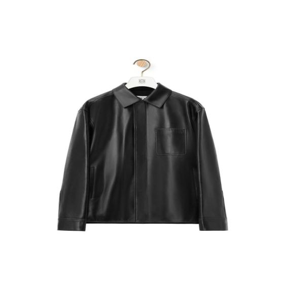 LOEWE Overshirt in nappa lambskin