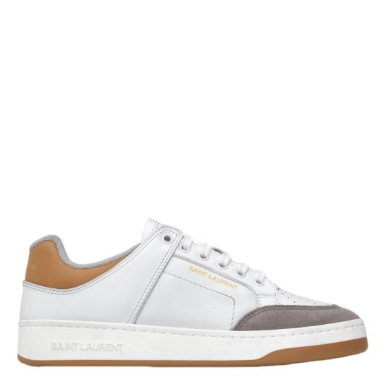 YSL SL/61 sneakers in smooth leather and suede