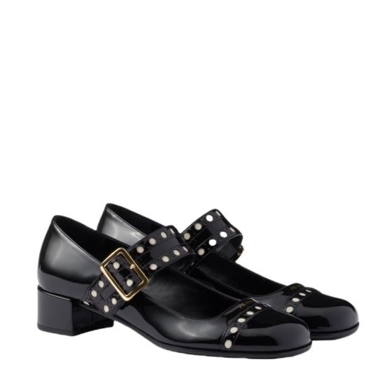 Prada Patent leather Mary Jane pumps