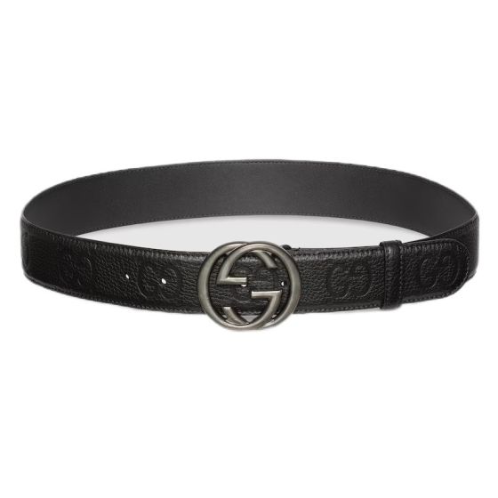 Gucci GG belt with Interlocking G buckle
