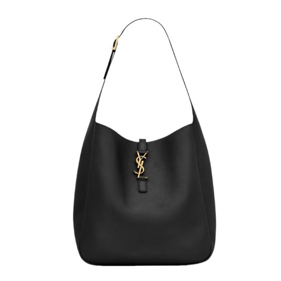 YSL LE 5 À 7 supple LARGE in grained leather