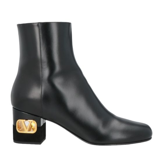 VALENTINO GARAVANI HERITAGE CALFSKIN ANKLE BOOT