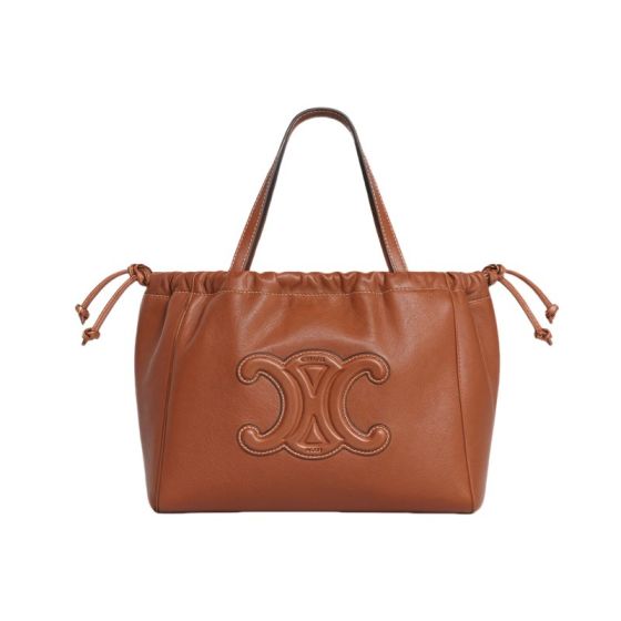 Celine SMALL CABAS DRAWSTRING CUIR TRIOMPHE IN SMOOTH CALFSKIN
