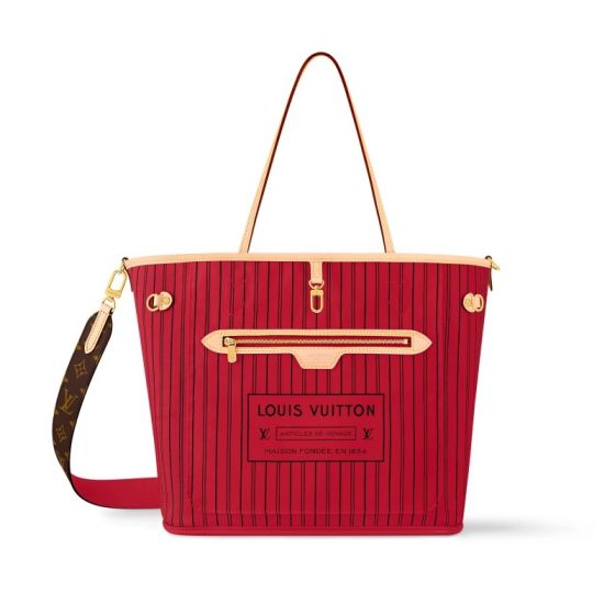 LV Neverfull Bandoulière Inside Out MM