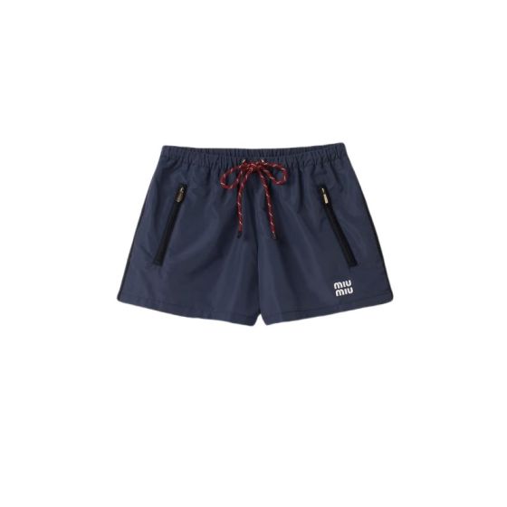 MIU MIU Technical fabric shorts