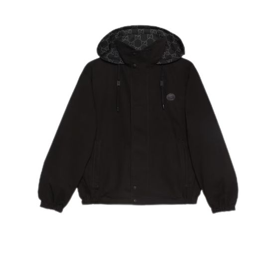 Gucci Reversible GG ripstop nylon jacket