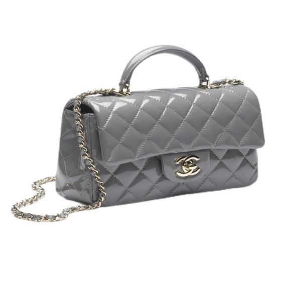 CHANEL Mini Classic Handbag With Top Handle