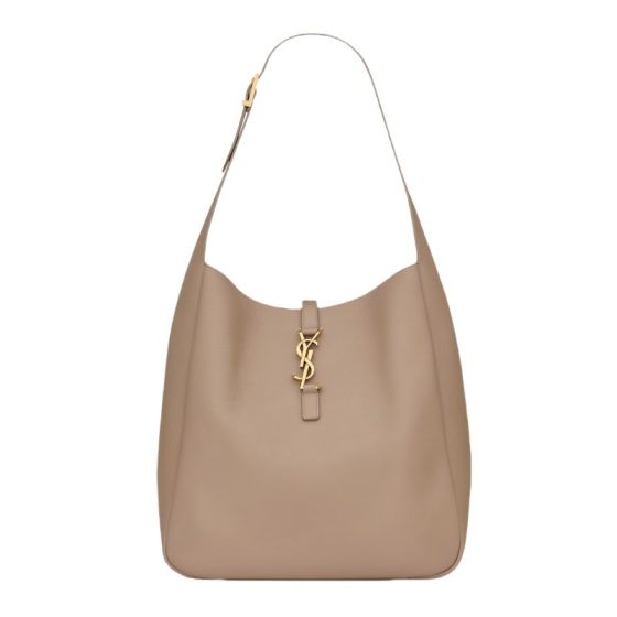 YSL LE 5 À 7 supple LARGE in grained leather