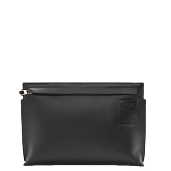 LOEWE T Pouch in satin calfskin