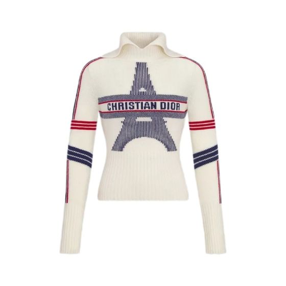 Dior Alps Mock-Neck Sweater